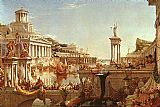 The Course of the Empire The Consummation by Thomas Cole